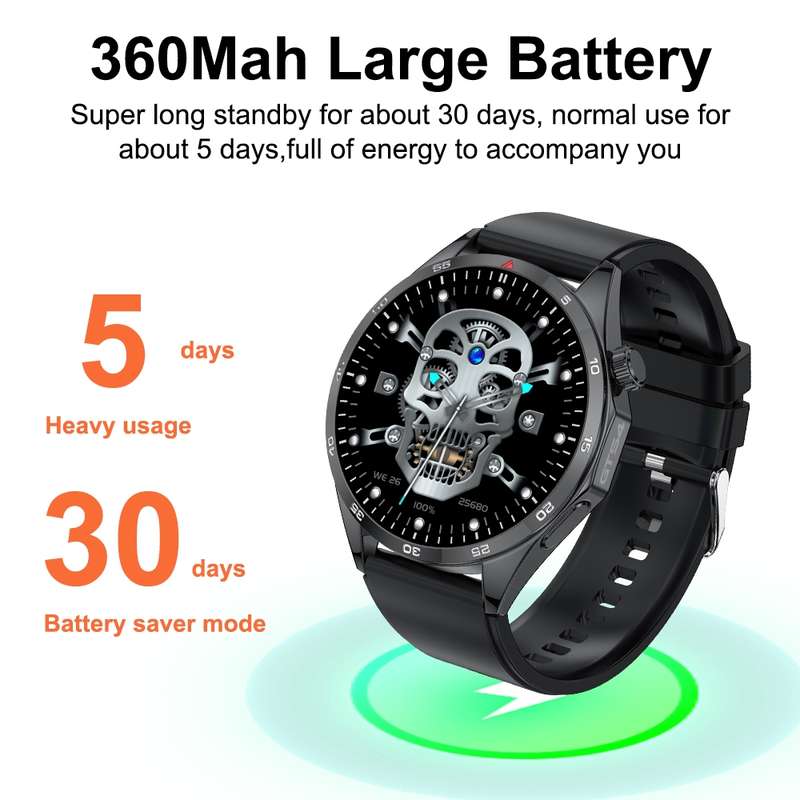 LEMFO GTS4/LT09 1.5 inch IP67 Fitness Wellness Smart Watch Support Bluetooth Call / Sleep / Blo