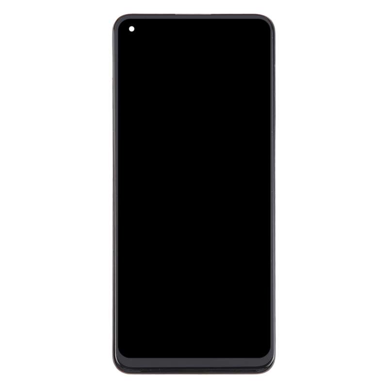For OPPO F19 Original AMOLED LCD Screen Digitizer Full Assembly with Frame