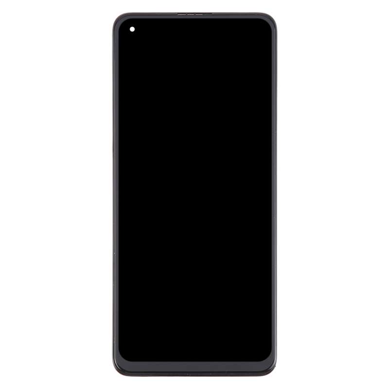 For OPPO Reno7 Lite Original AMOLED LCD Screen Digitizer Full Assembly with Frame