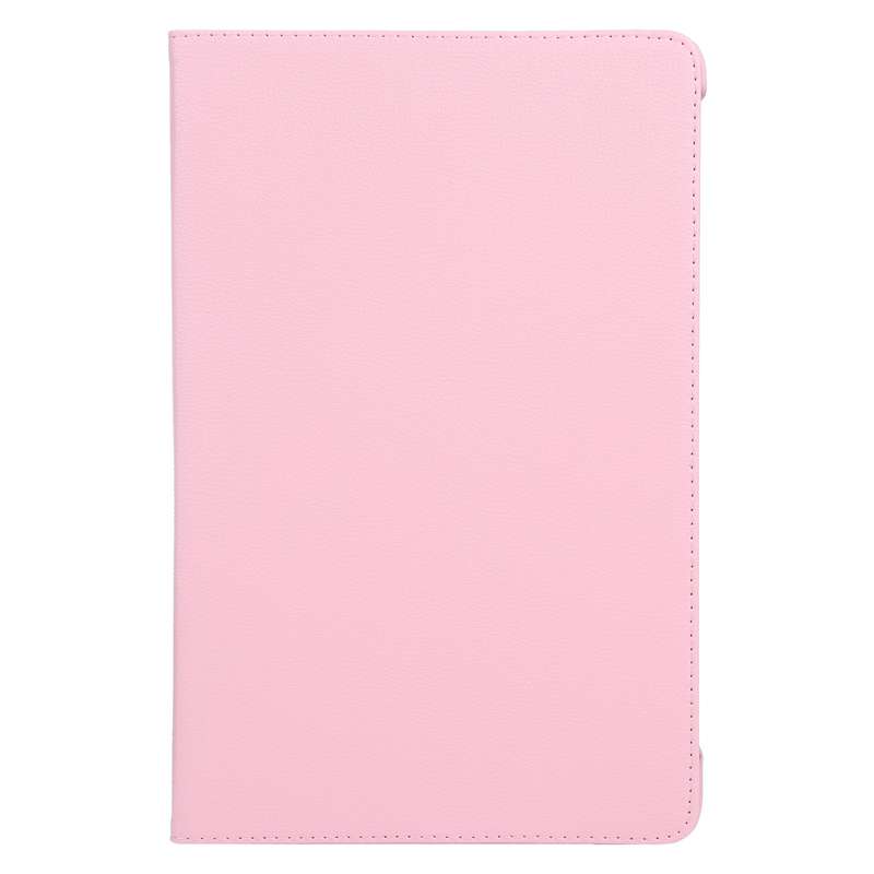 For iPad Pro 11 2024 360 Degree Rotation Litchi Texture Leather Tablet Case with Holder(Pink)