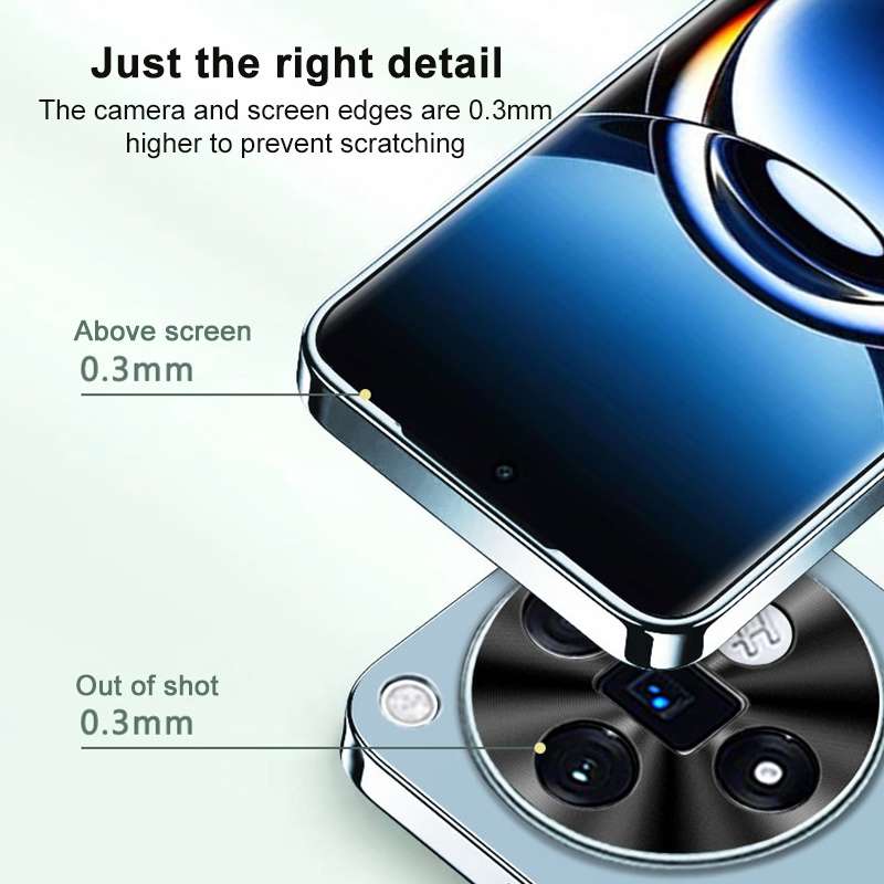 For OPPO Reno8 Pro AG Frosted Electroplating Acrylic Phone Case(Navy Blue)