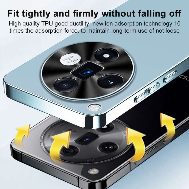 For OPPO Reno8 Pro AG Frosted Electroplating Acrylic Phone Case(Navy Blue)