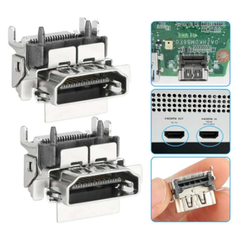 For XBOX One S HDMI Port Connector Socket
