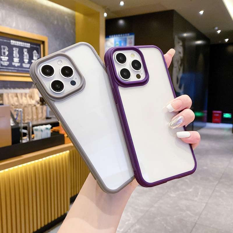 For iPhone 13 Pro Max Full Protection Shockproof TPU + PC Phone Case(Grey)