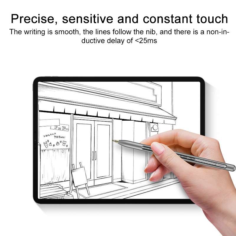 For iPad MOMAX TP9 MAG LINK Pro Magnetic Dual Mode Anti Miscontact Capacitive Pen(Grey)