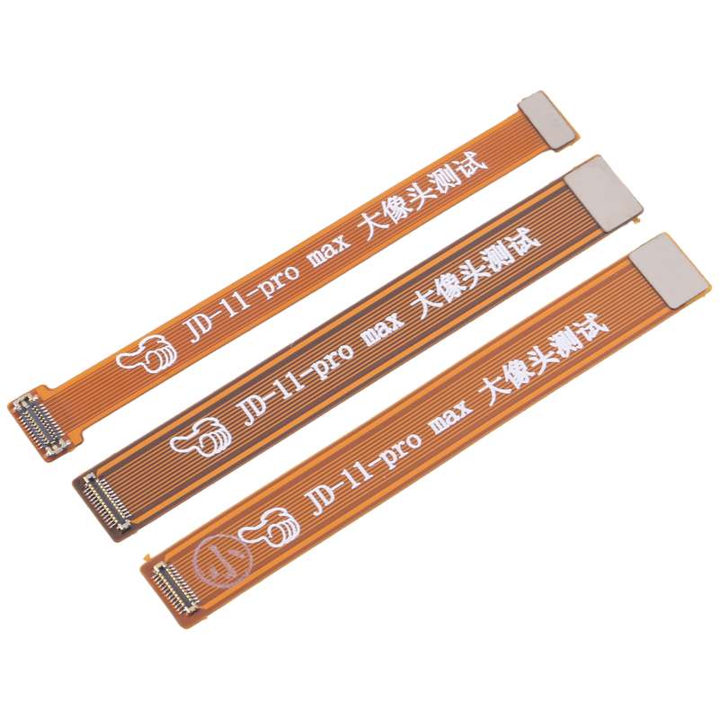 For iPhone 11 Pro Max 3pcs/Set Rear Camera Extension Test Flex Cable
