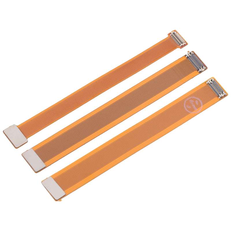 For iPhone 11 Pro Max 3pcs/Set Rear Camera Extension Test Flex Cable