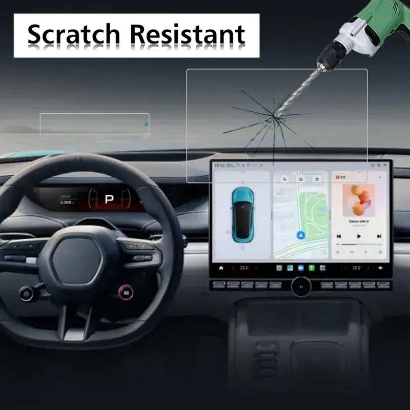 For XIAOMI SU7 Car Navigator Protective Film Tempered Glass Film
