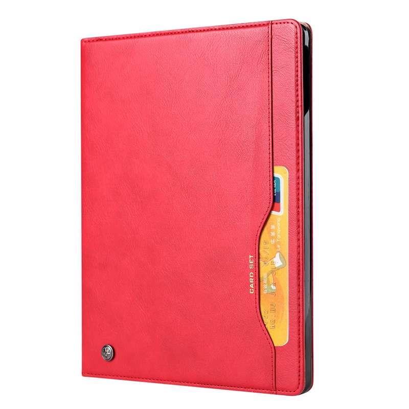 For iPad Pro 11 2024 Knead Skin Texture Horizontal Flip Leather Smart Tablet Case(Red)