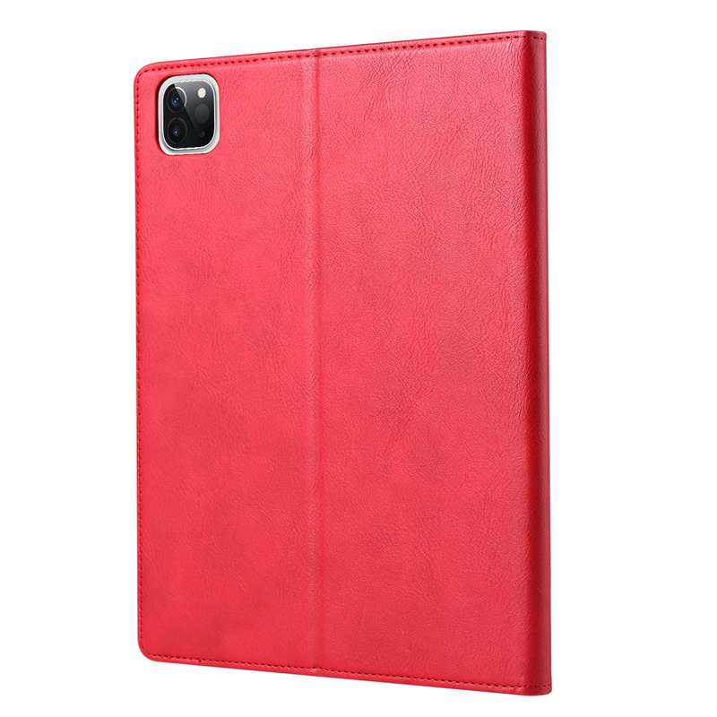 For iPad Pro 11 2024 Knead Skin Texture Horizontal Flip Leather Smart Tablet Case(Red)