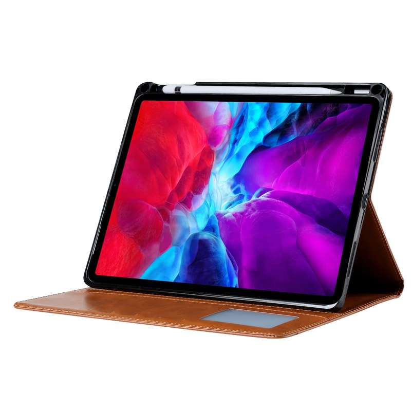 For iPad Pro 11 2024 Knead Skin Texture Horizontal Flip Leather Smart Tablet Case(Red)