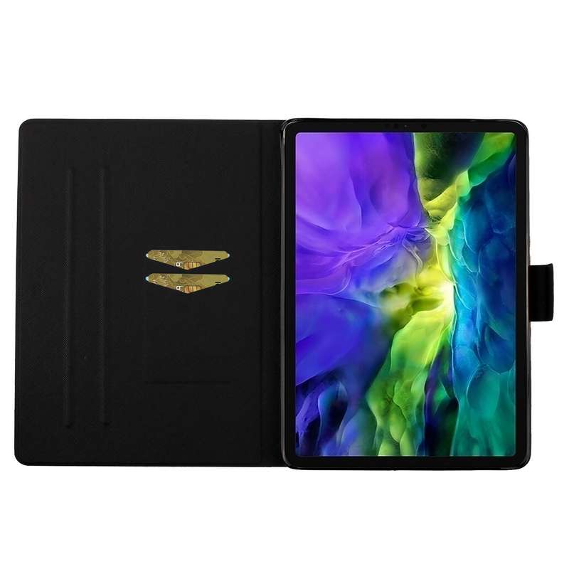 For iPad Pro 11 2024 Voltage Coloured Drawing Smart Leather Tablet Case(Dreamcatcher)