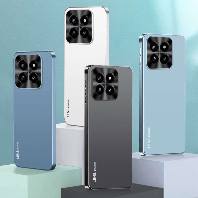 For Xiaomi Redmi K50 Pro AG Frosted Electroplating Acrylic Phone Case(Navy Blue)
