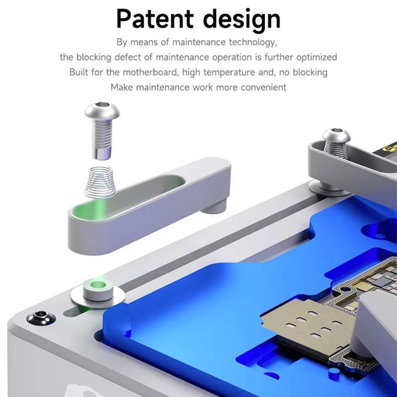 Mechanic Heat Air Intelligent Motherboard Layered Desoldering Station For iPhone X-15 Series, EU Plu