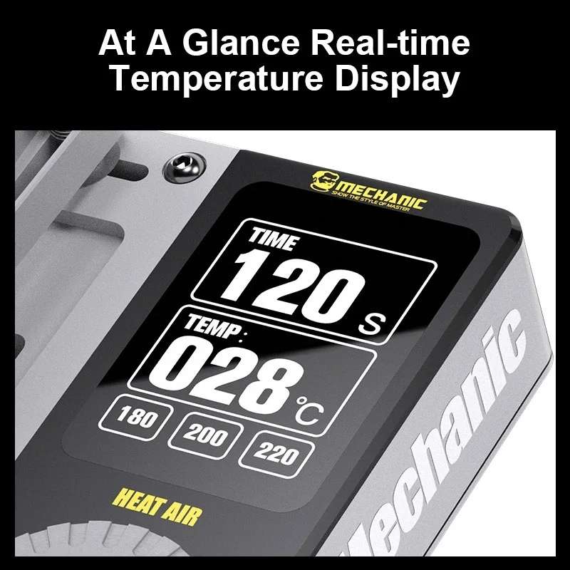 Mechanic Heat Air Intelligent Motherboard Layered Desoldering Station For iPhone X-15 Series, EU Plu
