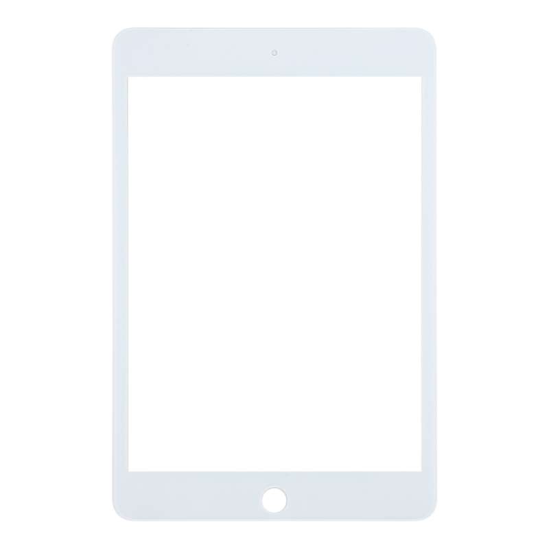For iPad mini 5 Front Screen Outer Glass Lens with OCA Optically Clear Adhesive(White)