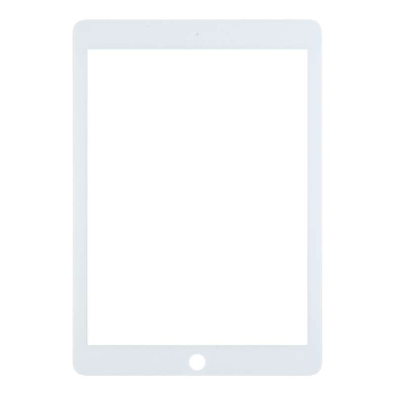 For iPad 6 / Air 2 Front Screen Outer Glass Lens with OCA Optically Clear Adhesive(Black)