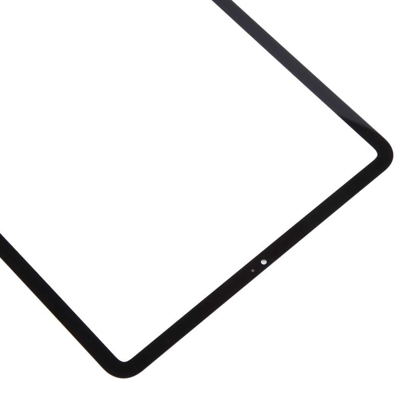 For iPad Air 5 Front Screen Outer Glass Lens with OCA Optically Clear Adhesive(Black)