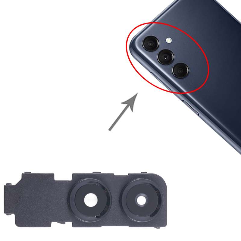 For Samsung Galaxy M14 SM-M145F 10pcs Original Rear Camera Lens Cover(Black)