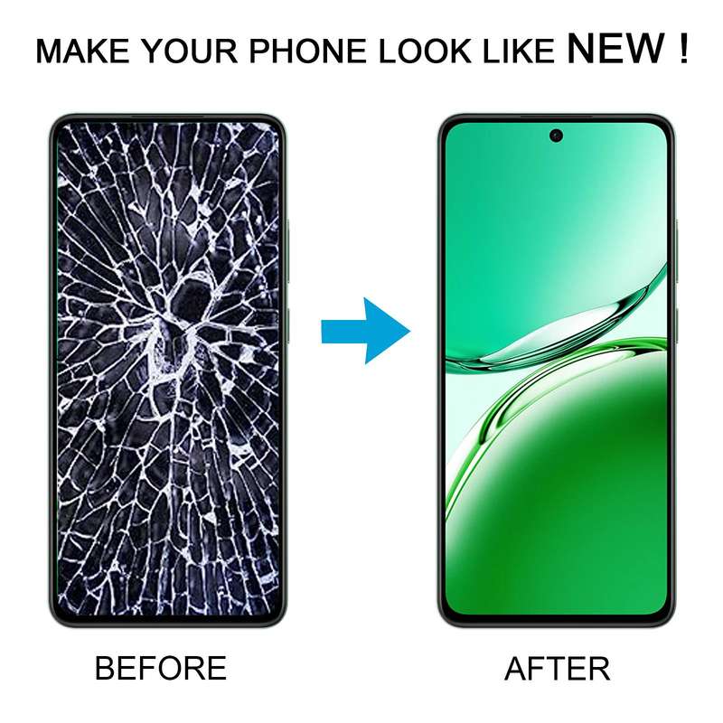 For OPPO Reno12 F 4G CPH2687 OLED LCD Screen with Digitizer Full Assembly