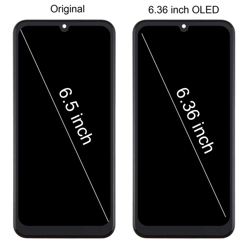 For Samsung Galaxy A24 SM-A245F 6.36inch OLED LCD Screen Digitizer Full Assembly with Frame