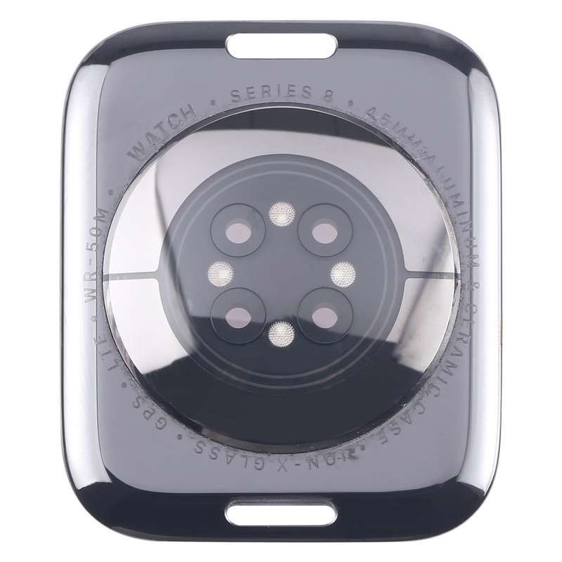 For Apple Watch Series 8 41mm GPS Glass Back Cover With Charging Module