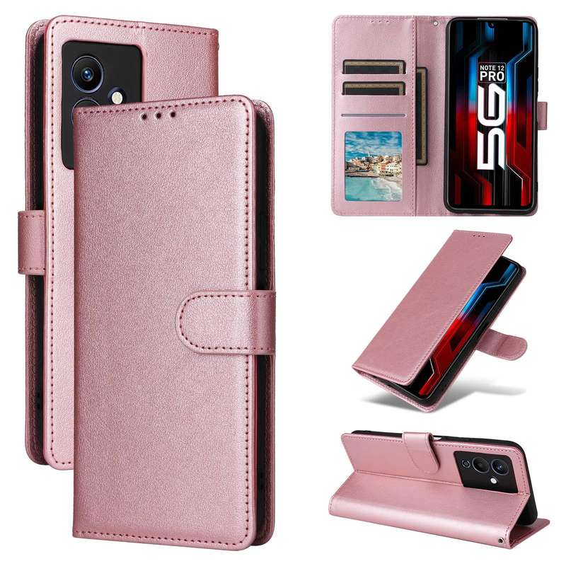 For Infinix Note 12 Pro 5G Multifunctional Horizontal Flip Leather Phone Case with Three Card S