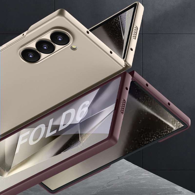 For Samsung Galaxy Z Fold6 GKK Integrated Ultra-thin Full Coverage Protective Case(Black)