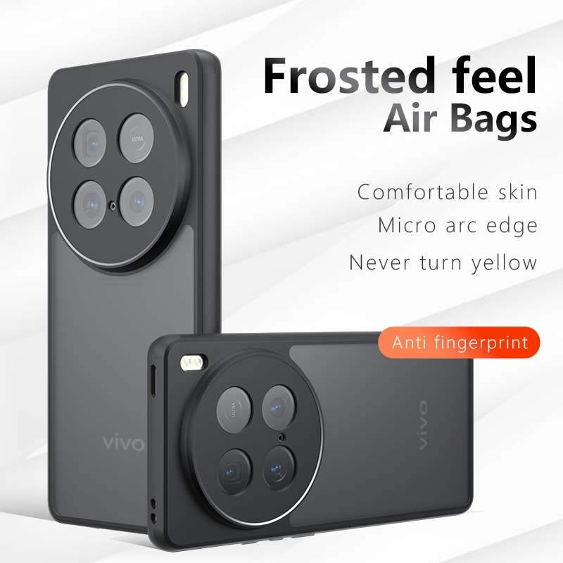 For vivo X100 Ultra Armor Precise Hole PC Hybrid TPU Phone Case(Transparent)
