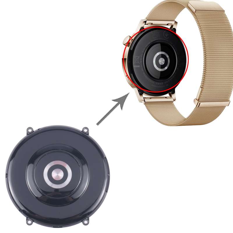 For Huawei Watch GT 3 42mm Original Rear Housing Cover(Black)