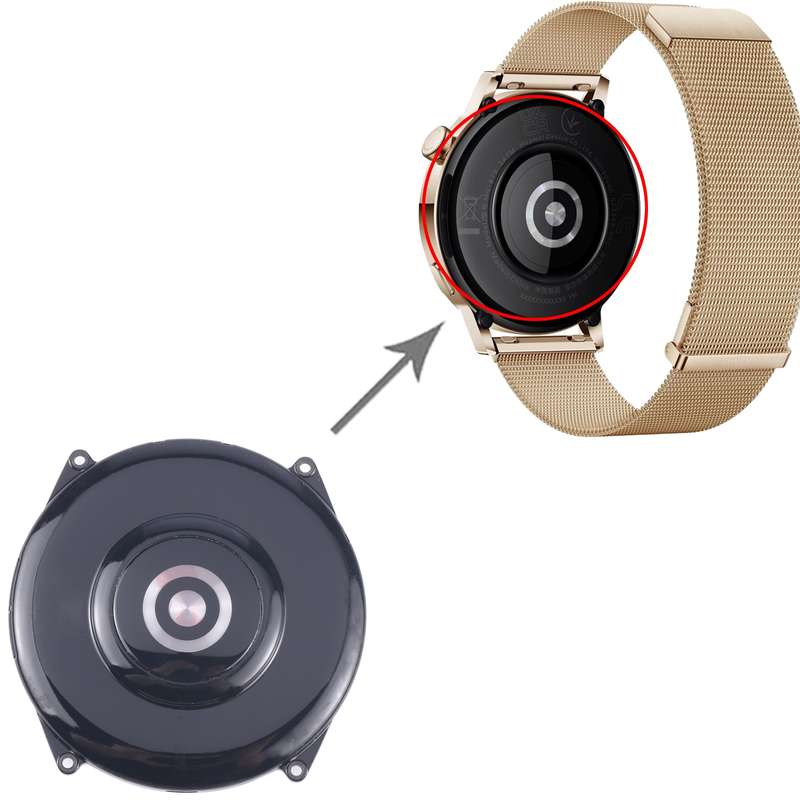 For Huawei Watch GT 3 46mm Original Rear Housing Cover(Black)