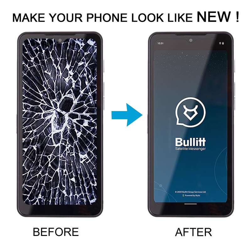 For CAT S75 LCD Screen with Digitizer Full Assembly