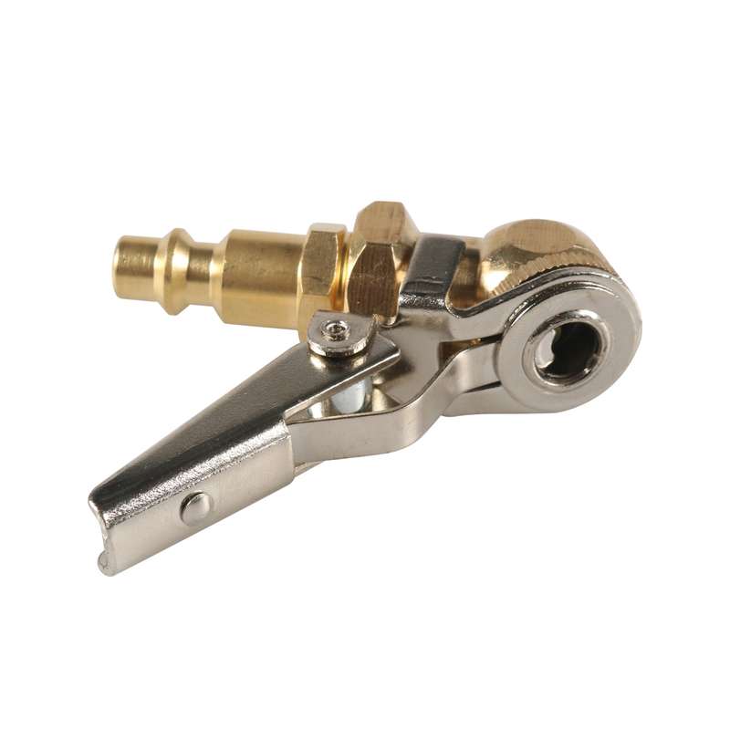 Car 1/4NPT Brass American Style Pneumatic Chuck(Yellow)