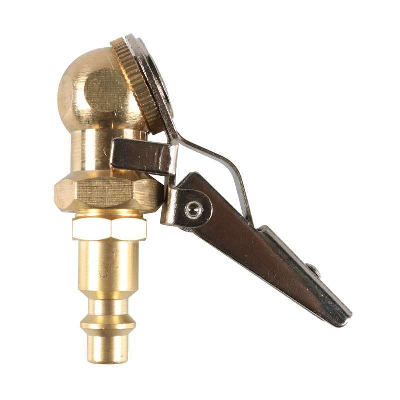 Car 1/4NPT Brass American Style Pneumatic Chuck(Yellow)