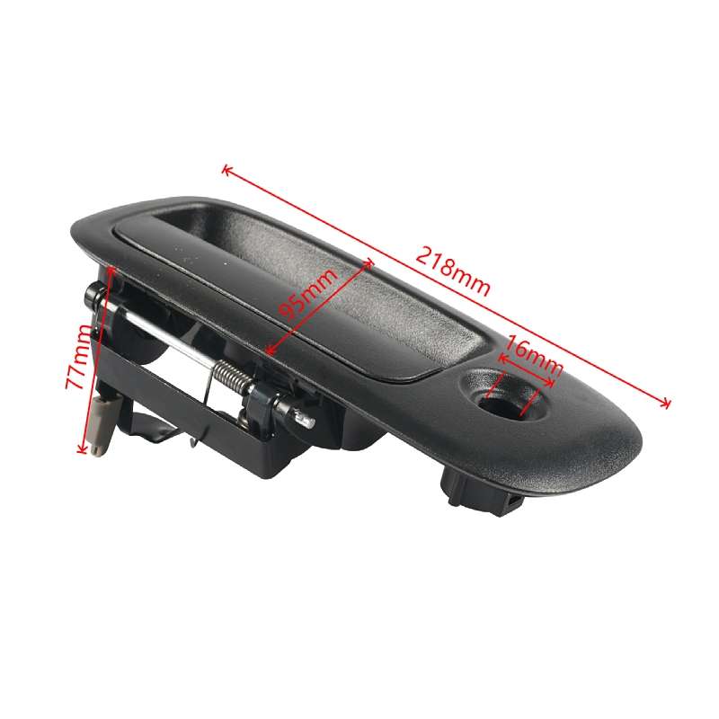 Car Right Front Door Outside Handle for Chevrolet Express 1500 25942270(Black)