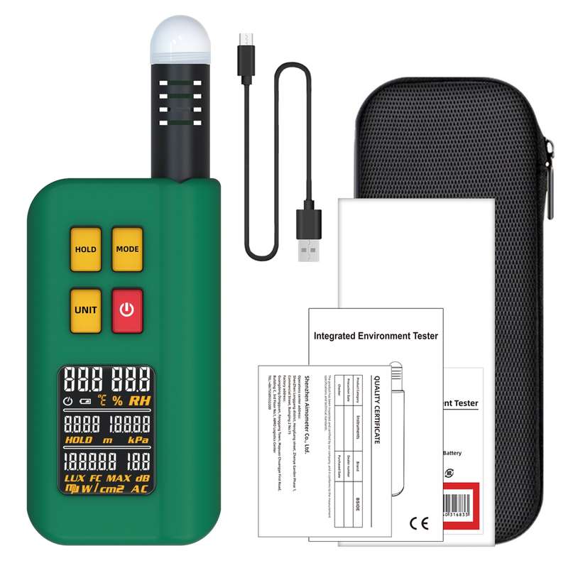 BSIDE GX1 Integrated Environment Monitor Temperature Humidity Altitude Noise Detection