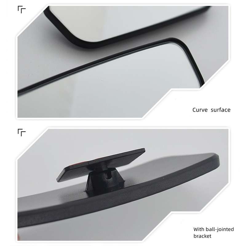 3R 3R-059 Car Auxiliary Side View Mirror Round Blind Spot Wide Angle Mirror