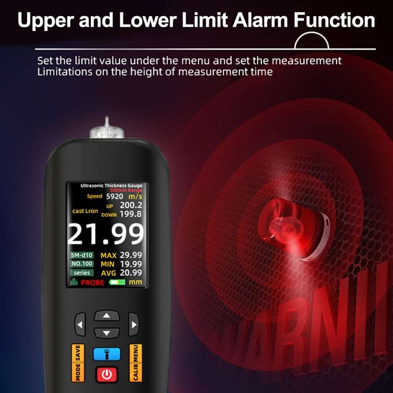 BSIDE T7 2.8 inch TFT Color Screen Ultrasonic Thickness Gauge