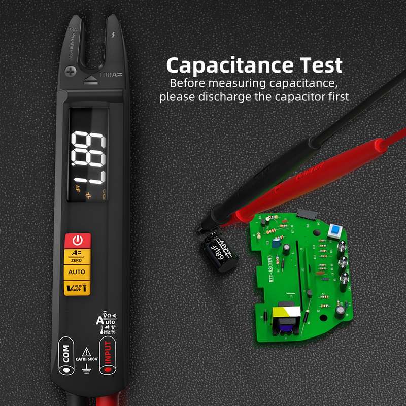 BSIDE U1 AC / DC Clamp Meter Electric Pen Current Digital Multimeter