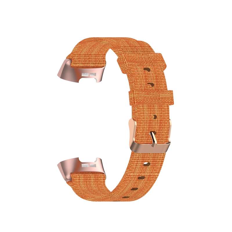 For Fitbit Charge 4 / Charge 3 / Charge3 SE Braided Nylon Watch Band Plastic Head, Size: Free Size(P