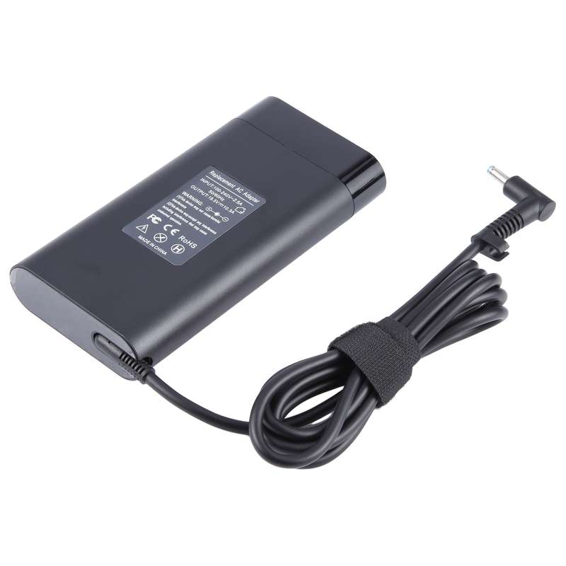 200W 19.5V 10.3A Oval Laptop Notebook Power Adapter For HP 4.5 x 3.0mm, Plug:EU Plug