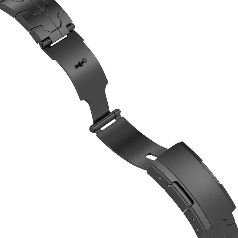 For Apple Watch Series 9 45mm Turtle Buckle Titanium Alloy Watch Band(Titanium)