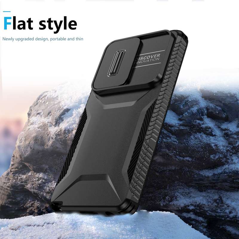 For Motorola Moto G Stylus 5G 2024 Sliding Camshield Phone Case(Black)