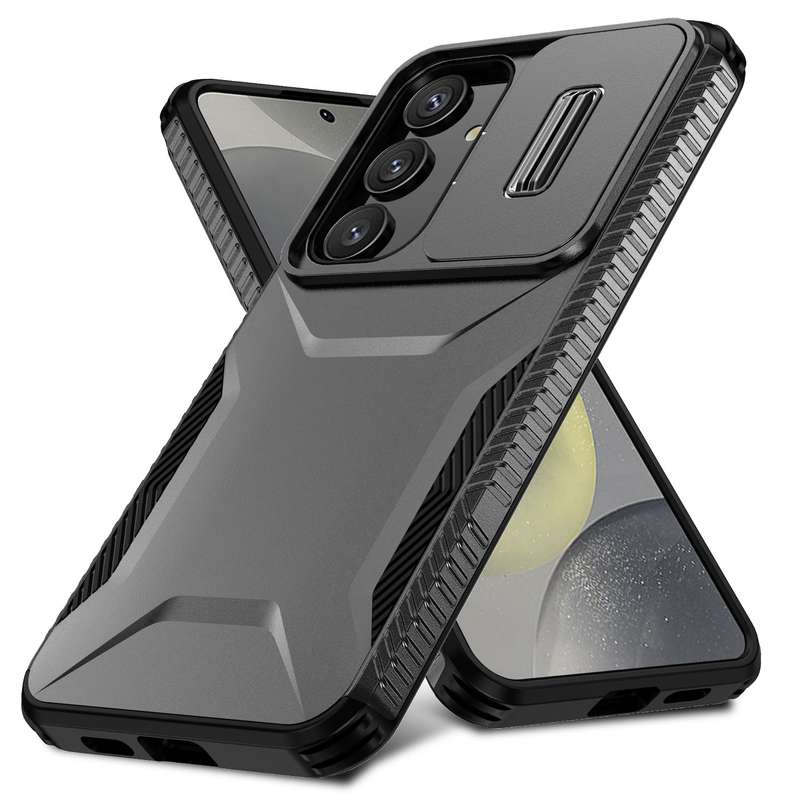 For Samsung Galaxy S24 5G Sliding Camshield Phone Case(Black)
