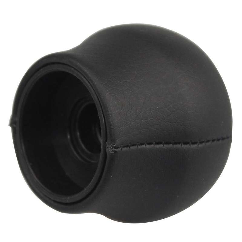 For Toyota Corolla 2007-2013 Car Gear Lever Hand Ball Leather Gear Shift Knob, Style:6 Speed