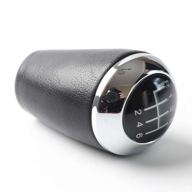 For Mazda 3 Series CX-7 / MX-5 Car Gear Lever Hand Ball Leather Gear Shift Knob, Style:6 Speed