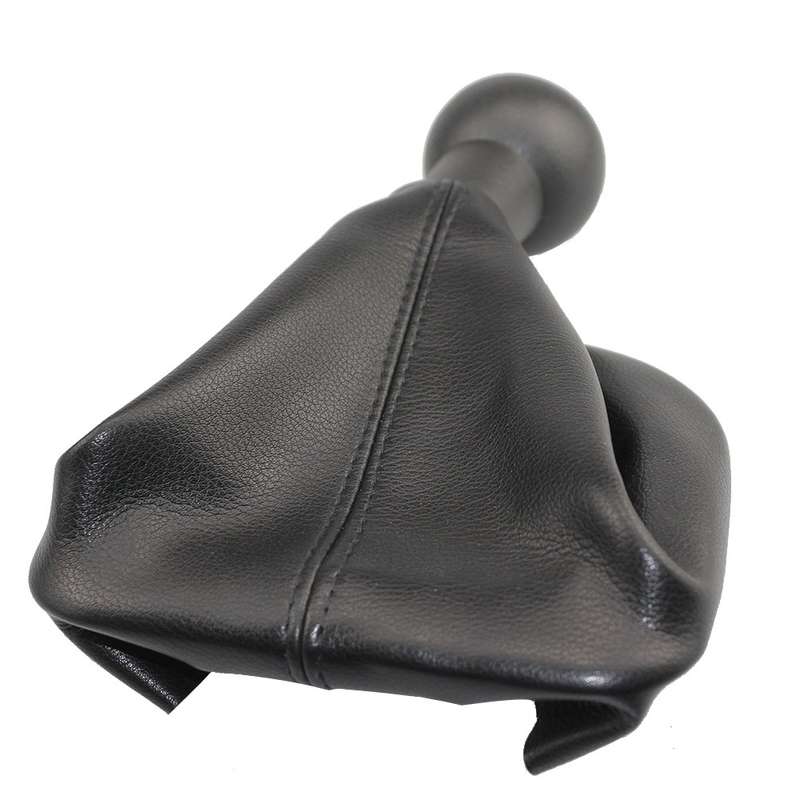 For Peugeot 207 / 307 / CC30 Car 5 Speed Gear Lever Hand Ball Leather Gear Shift Knob with Dustproof