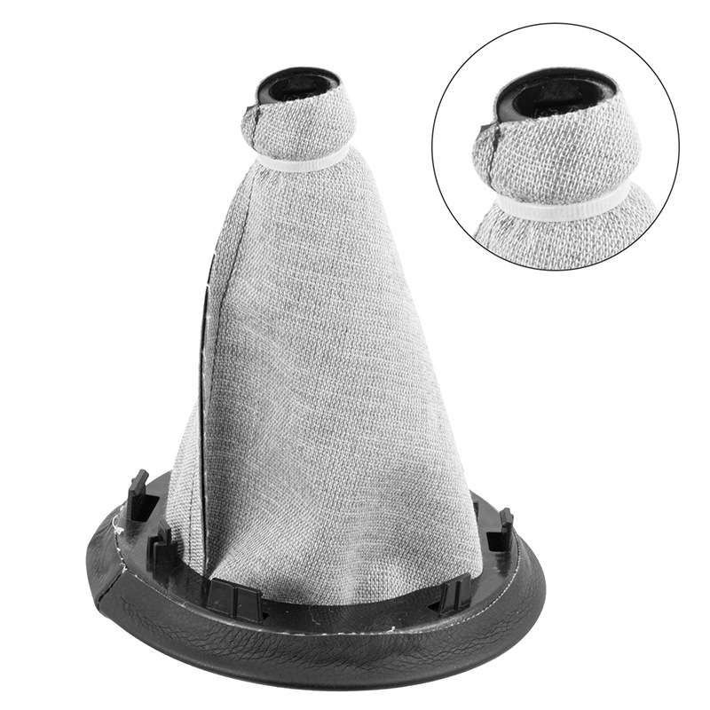 Car 5 Speed Gear Lever Hand Ball Leather Gear Shift Knob with Dustproof Cover for Citroen Berlingo I