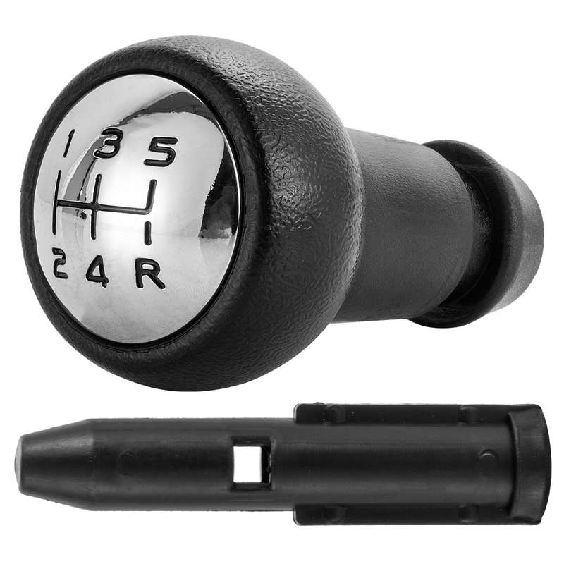 For Citroen C4 / Peugeot 307 Car Gear Lever Knob Leather Gear Shift Knob, with Converter
