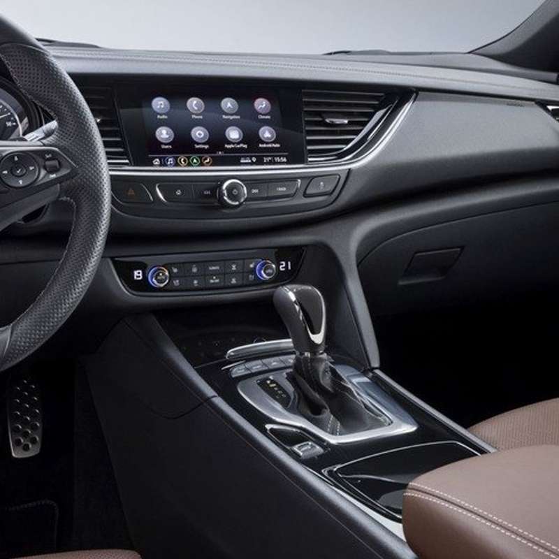 For Opel / Vauxhall / Insignia Car Automatic Transmission Gear Lever Leather Ventilation Holes Gear